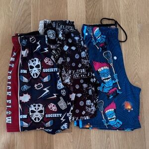 3 Flow Society Shorts